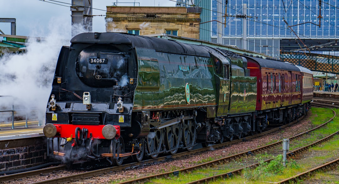 34067 Tangmere (SR 21C167, BR s21C167 & BR 34067) at Carlisle